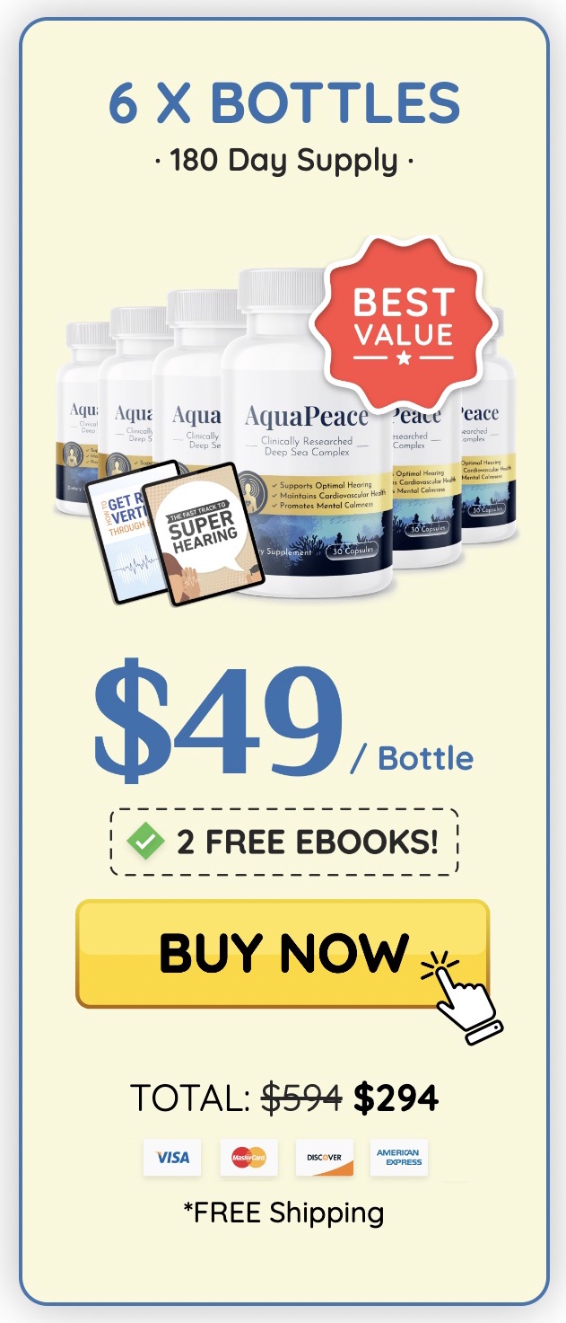 aquapeace 180 day supply